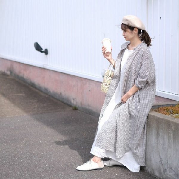 春夏のワンピーススタイル。ポイントはカラーを上手に軽やかにスタイリング！