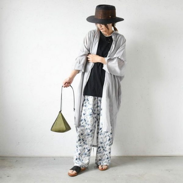 春夏コーデはA・Iラインで完成させる。涼しくスタイルアップ抜群のシルエット。