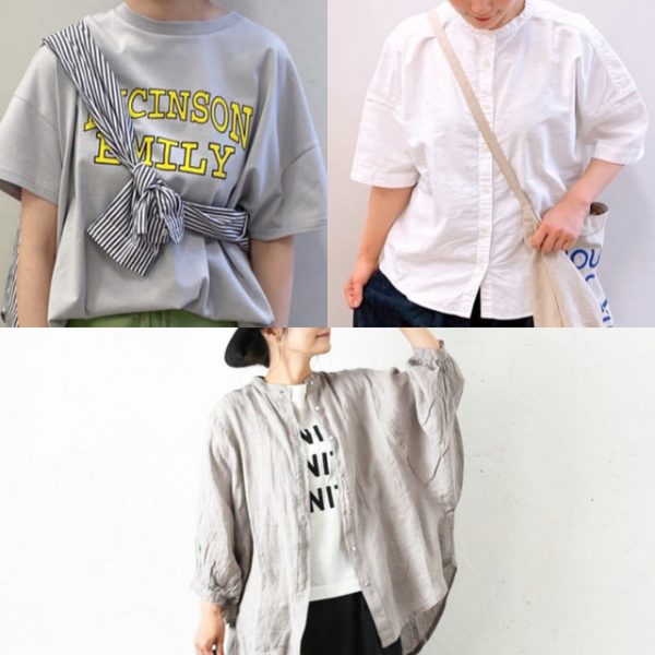 【2022夏】トップス・羽織りとして着ても、たすき掛けしても！色々使えるレディースシャツコーデ