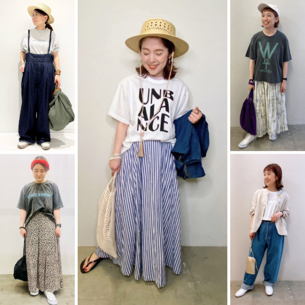 【30代・40代】大人のロゴTシャツお手本コーデを厳選紹介！