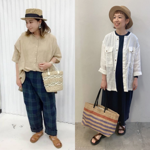 素材感で季節を感じる。夏にぴったり・リネン素材のコーディネート特集