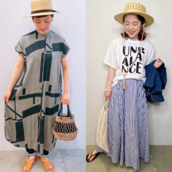 存在感たっぷり！柄入りスカート・ワンピが主役のおでかけコーデ8選