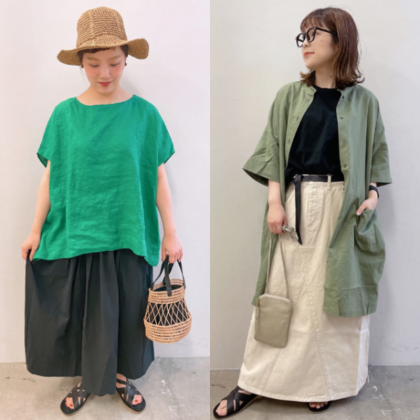 【デザイン別】ロングスカートで合わせる夏のおすすめコーディネート