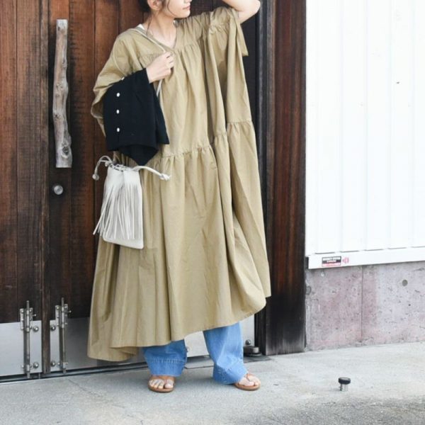 夏のワンピースは「ゆったり」推し！涼しげ・楽ちん・おしゃれを叶える大人コーデ集