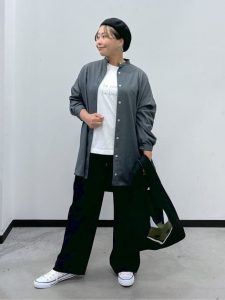 40代　秋冬　カジュアルコーディネート