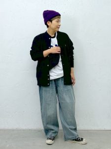 40代 秋冬 カジュアルコーディネート