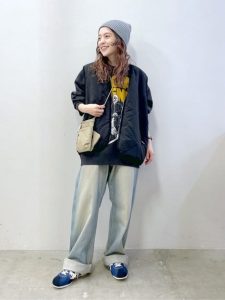 40代　50代　カジュアルコーデ