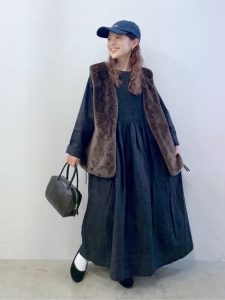 40代 秋冬 カジュアルコーディネート