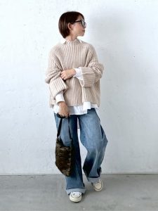 40代　50代　カジュアルコーディネート