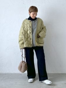 40代　50代　カジュアルコーデ