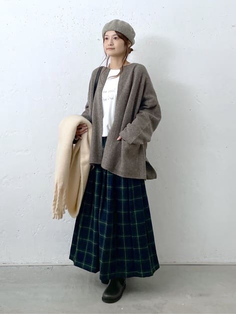 40代 秋冬 カジュアルコーディネート