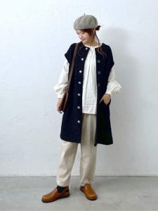 40代　50代　カジュアルコーデ