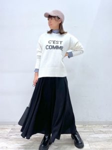 40代 秋冬 カジュアルコーディネート