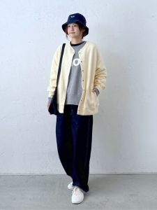 40代 秋冬 カジュアルコーディネート