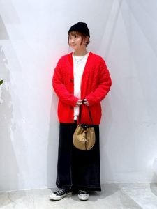 0代　50代　カジュアルコーディネート