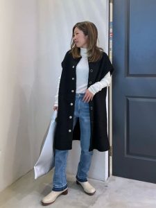 40代 秋冬 カジュアルコーディネート