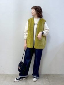 40代 秋冬 カジュアルコーディネート