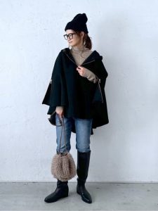 40代　50代　カジュアル　冬の着こなし