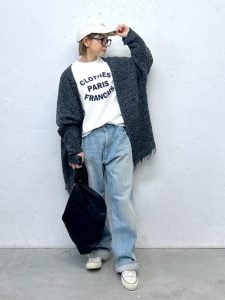 40代以上 カジュアルファッション 冬 春 着こなし