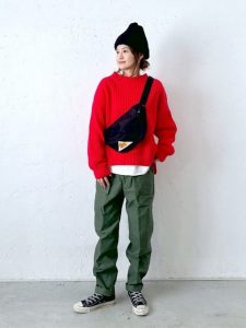 40代　50代　カジュアル　冬の着こなし