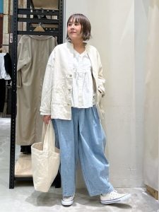 40代　50代　カジュアル　デニム