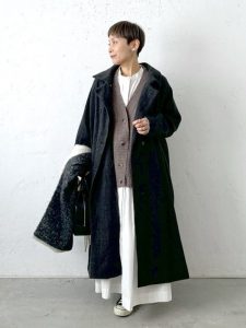 40代　50代　カジュアル　冬の着こなし