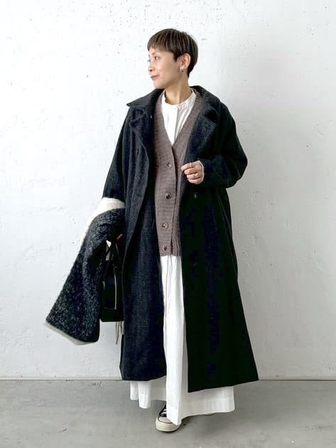 40代　50代　カジュアル　冬の着こなし