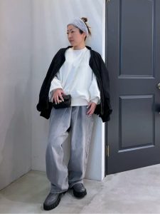 40代　50代　カジュアル　冬の着こなし