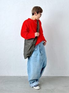 40代　50代　カジュアル　デニム