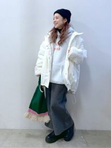 40代　50代　カジュアル　冬の着こなし