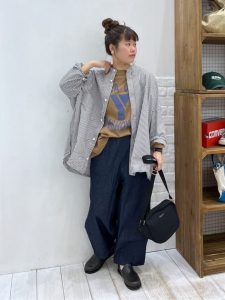 40代　50代　カジュアル　デニム