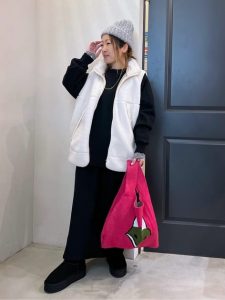 40代　50代　カジュアル　冬の着こなし