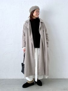 40代　50代　カジュアル　冬の着こなし