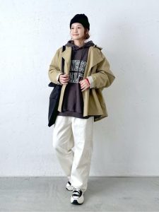 40代以上 カジュアルファッション 冬 春 着こなし