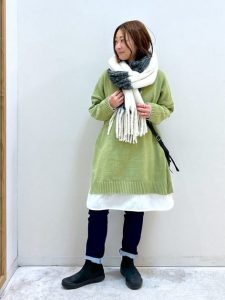 40代　50代　カジュアル　冬の着こなし