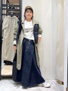 40代 50代 春から冬 カジュアルコーディネート