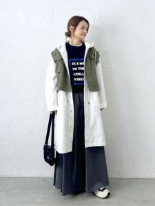 40代 50代 冬から春 着こなし