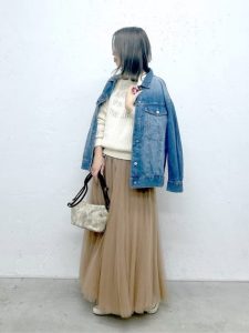 40代 50代 春から冬 カジュアルコーディネート