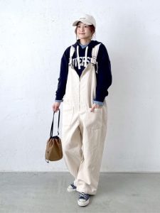 40代 50代 カジュアル 春の着こなし