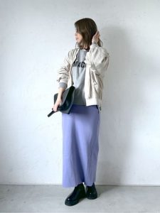 40代 50代 春から冬 カジュアルコーディネート