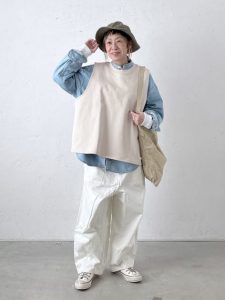 40代 50代 春から冬 カジュアルコーディネート