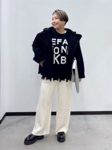 40代以上 冬 春 体型カバー