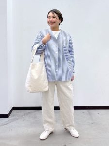 40代 50代 カジュアル
春の着こなし