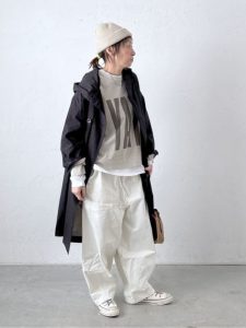 40代 50代 春から冬 カジュアルコーディネート