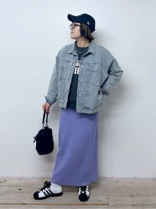 40代 50代 カジュアル 春の着こなし