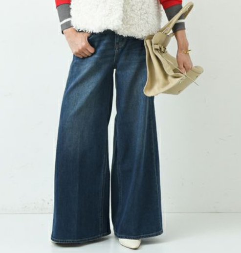 スタイルアップして見せる！バギーデニムの着こなし8選