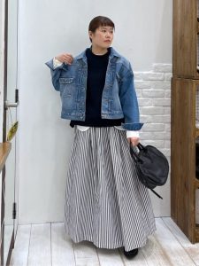 40代 50代 春から冬 カジュアルコーディネート