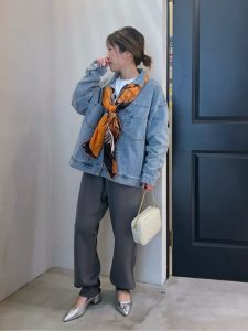 40代以上 冬 春 体型カバー