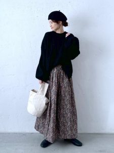 40代以上 春から冬 着こなし