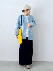 40代以上 冬 春 体型カバー